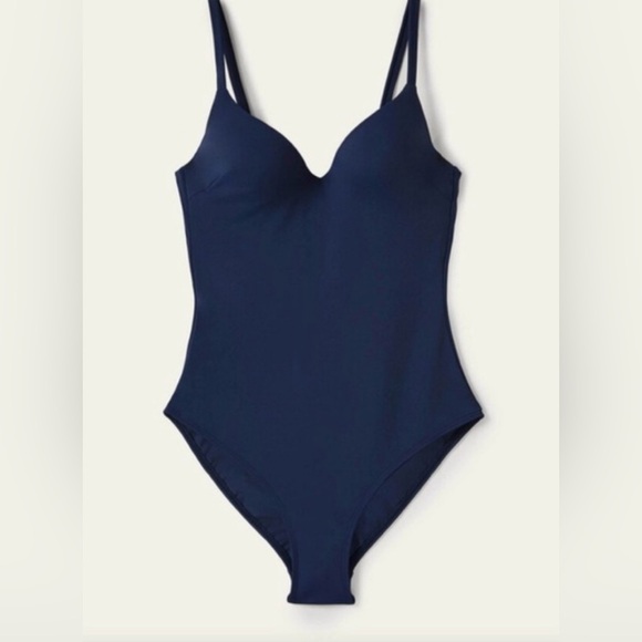 NEW Boden Sweetheart Cup Size Swimsuit. Navy 34DD - Picture 9 of 10